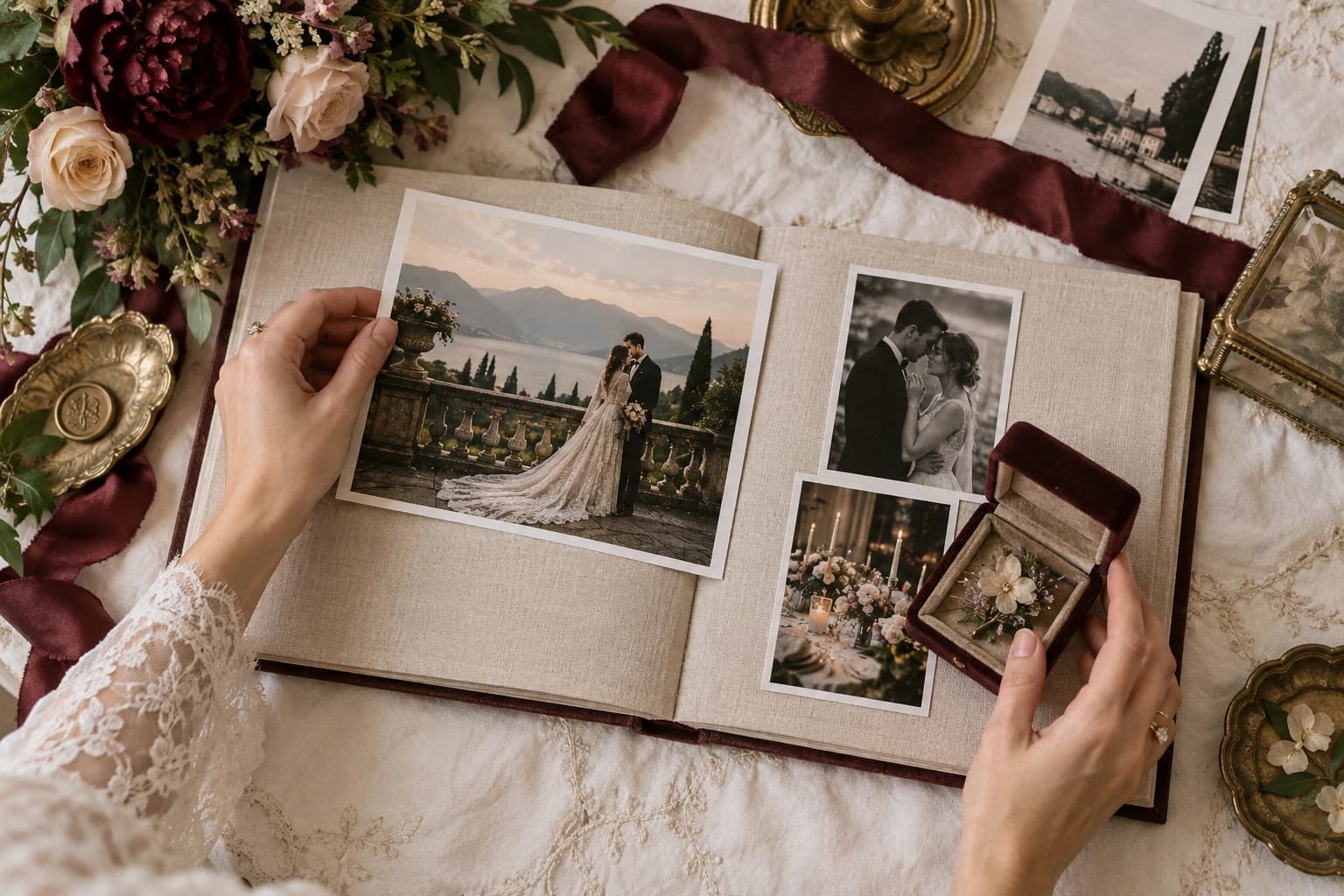 A keepsake album